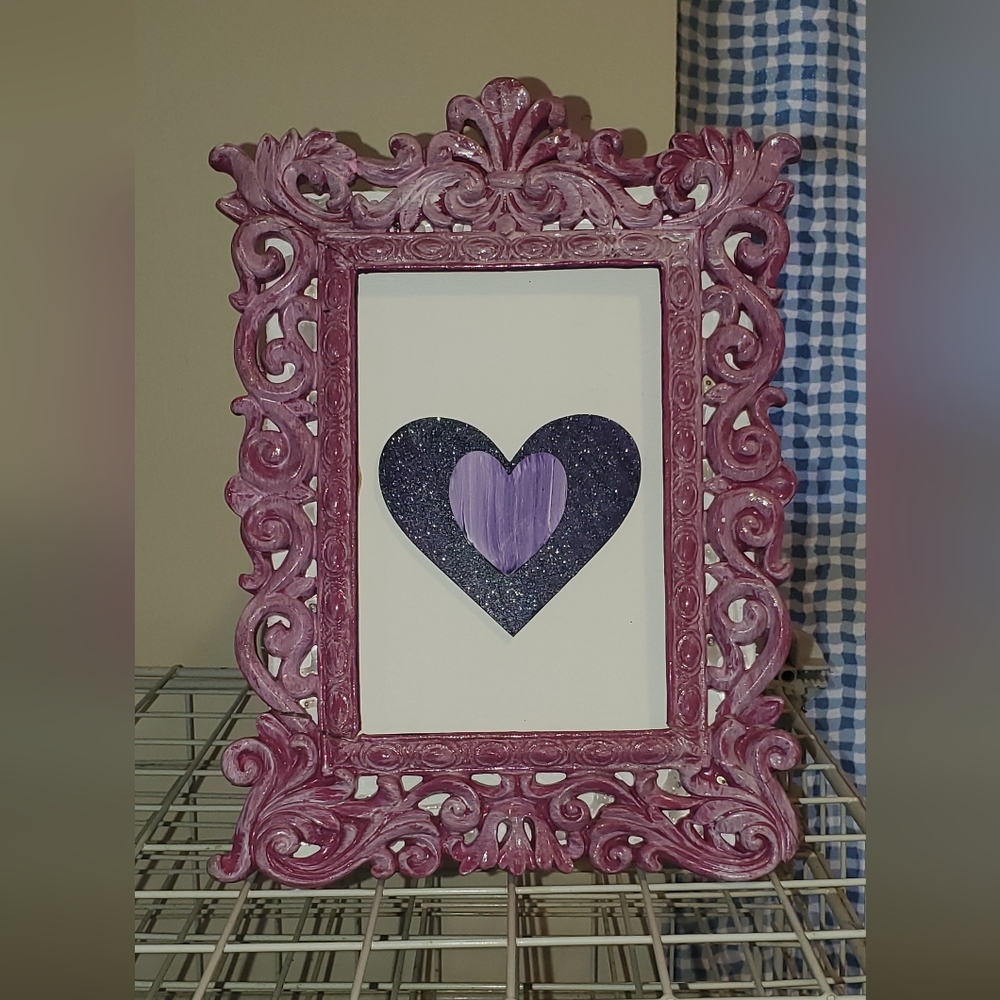 Upcycled Valentine's Day decoration
